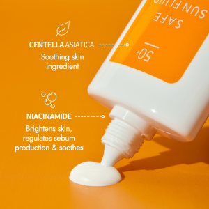 Safe Sun Face + Body Mineral SPF50+ PA++++