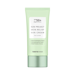 Sun Project Skin Relief Sun Cream SPF50+ PA++++ 50ml