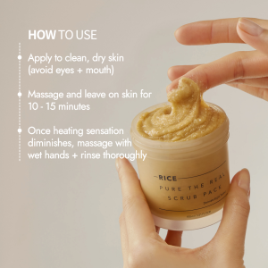 Rice Pure The Real Scrub Pack 100ml